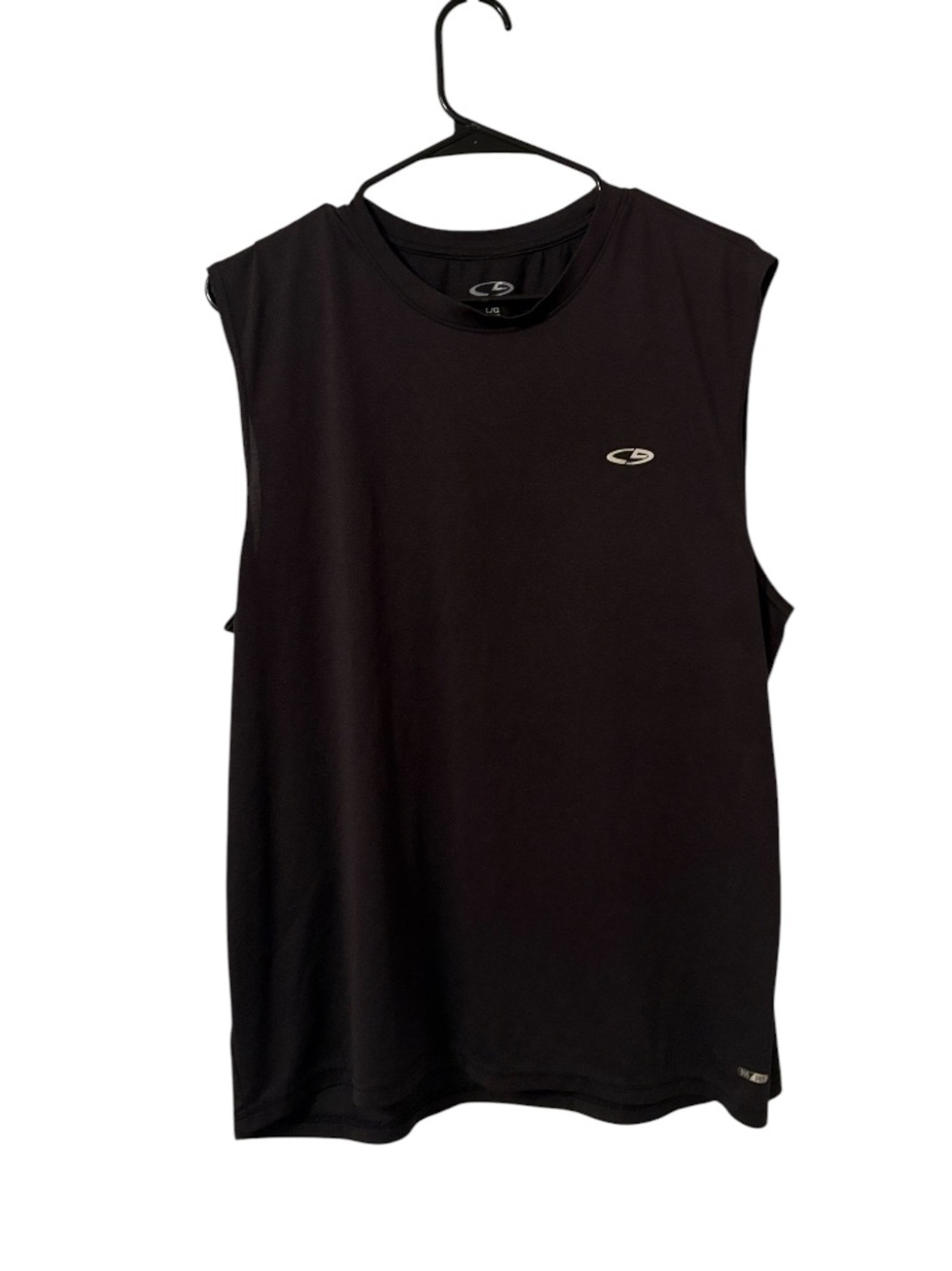 Mens Champion Black Athletic Tank Top
